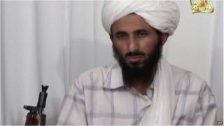 Лидер Аль-Каиды на Аравийском полуострове (АКАП) Насер аль-Ухайши, показанный в видео-захвате с 2009 года