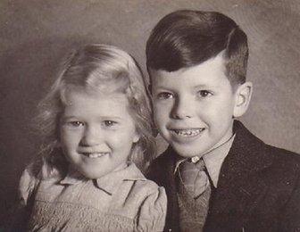 Tony and his sister, Eleanor