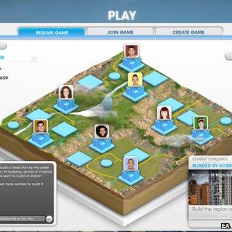 SimCity game screen