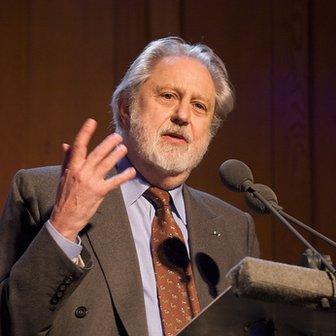Lord David Puttnam who presented a Lifetime Achievement Award to Judy Collins at the 2009 BBC Radio 2 Folk Awards