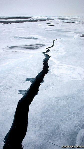 The melt season is underway in the Arctic