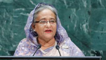 बांग्लादेश की प्रधानमंत्री शेख़ हसीना