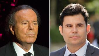 Julio Iglesias y Javier Sánchez Santos.