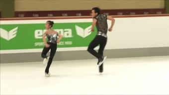 North Korea's star ice-skating duo