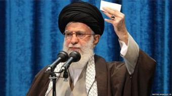 ईरान के सर्वोच्च धार्मिक नेता आयतुल्लाह ख़ामेनेई