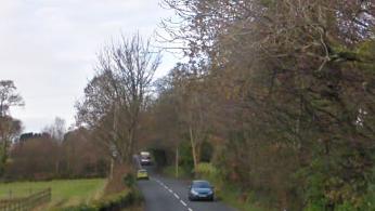 A497 in Boduan, Pwllheli