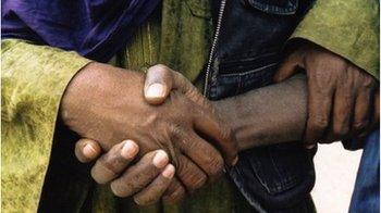 Tuareg handshake
