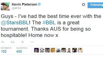 Kevin Pietersen Twitter