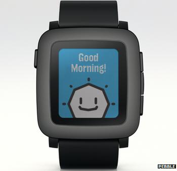 Pebble crowdfunds smart watch - BBC News