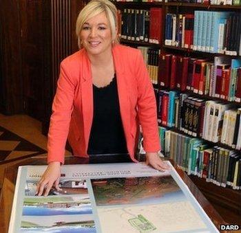 Agriculture minister Michelle O'Neill