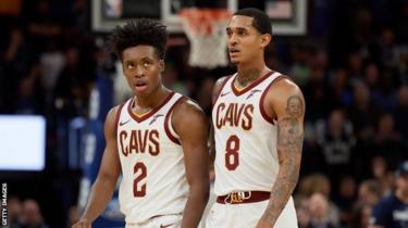 Collin Sexton și Jordan Clarkson