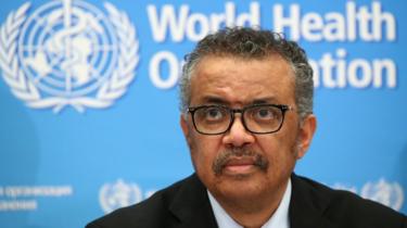 Director-General of the WHO Tedros Adhanom Ghebreyesus