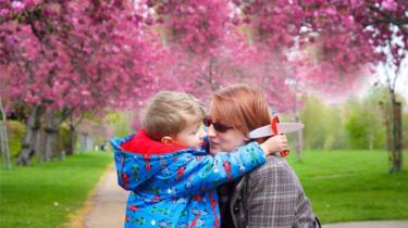 Kirsty and son