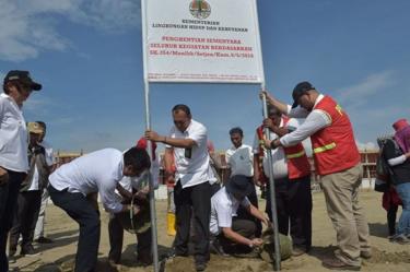 Penyegelan satu pulau reklamasi tahun 2016
