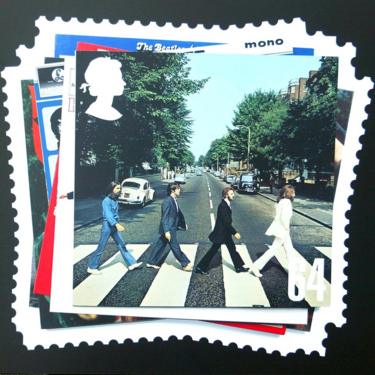 De cover was te zien op postzegels van de Royal Mail in 2007