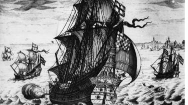 Galeón español (hacia 1550)