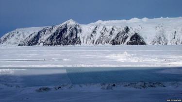 Little Diomede in winter