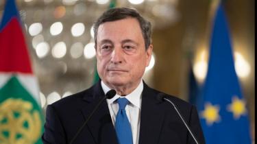 El primer ministro italiano, Mario Draghi