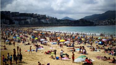 Beach in Spain
