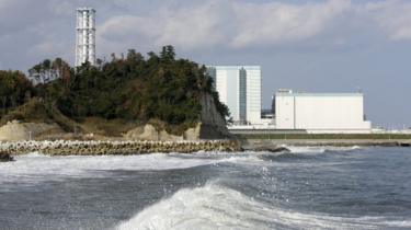 La centrale nucleare di Fukushima Daini della Tokyo Electric Power Company è vista nella città di Naraha, Prefettura di Fukushima, Giappone, 22 novembre 2016