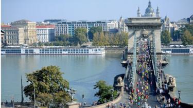 Bridge over the Danube in Budapest