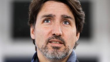 El primer ministro de Canadá Justin Trudeau