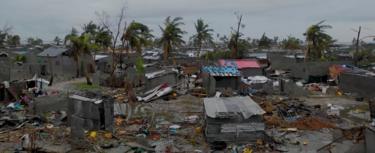 A general view shows destruction after Cyclone Idai in Beira, Mozambique