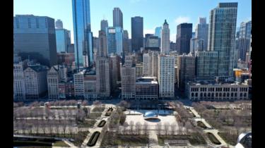 A view of Millennium Park, Chicago