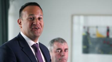 Irish prime minister Leo Varadkar