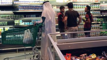منتجات تركية على رفوف الأسواق في الدوحة