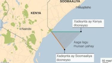 Soomaaliya ayaa dacwadda muranka badda ee kala dhexeeya Kenya u gudbisay maxkamadda cadaaladda dunida ee ICJ