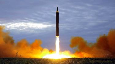 Noord-Koreaanse raketlancering