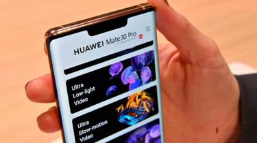 The Huawei Mate 30 Pro