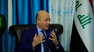 Presidente iracheno Barham Salih