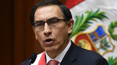 Peruvian President Martín Vizcarra