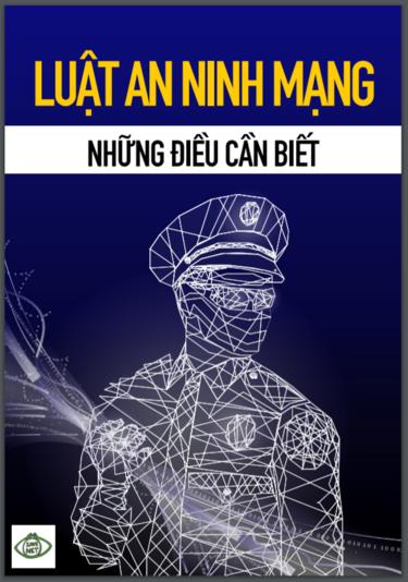 Ảnh bìa cuốn "Luật An ninh mạng - Những điều cần biết" của nhóm Save NET