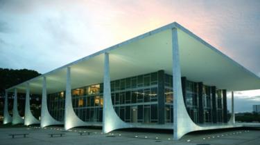 A sede do STF em Brasília