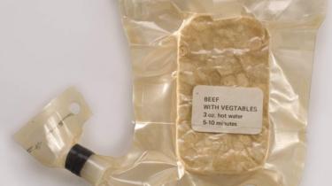 Freeze-dried meal from the Apollo years
