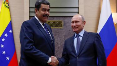 Nicolás Maduro y Vladimir Putin