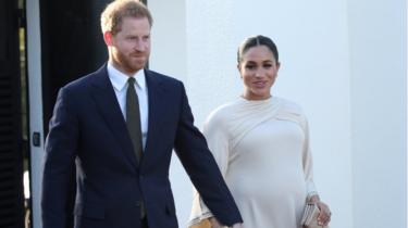 The duke and duchess of sussex