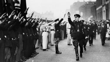 Sir Oswald Mosley w 1936