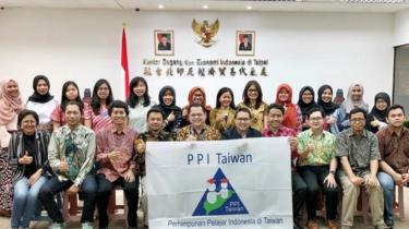 Para pengurus PPI Taiwan.