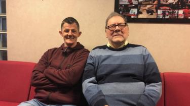 Melvin Boyd and Pastor John Greenaway