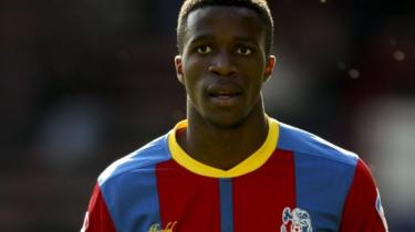 winga wa Crystal Palace Wilfried Zaha