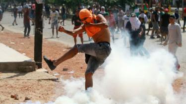 Protestas en Bolivia