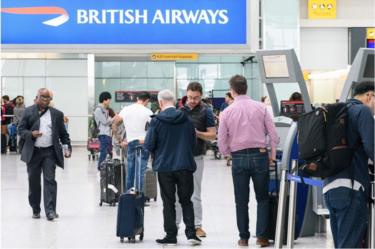BA terminal at Heathrow