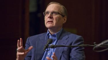 Paul Allen speaks at a New York event in 2011