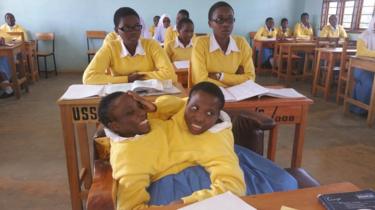 Maria na Consolata wakiwa kidato cha sita mwaka 2017