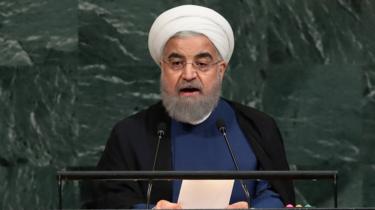 El presidente Hassan Rouhani