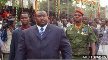 Togo presidente e seu meio-irmão Kpatcha Gnassingbe
